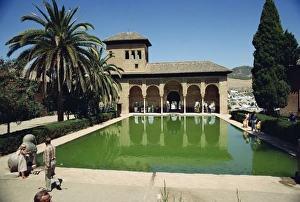 Andalusia Travel Destination Imprime: The Partal