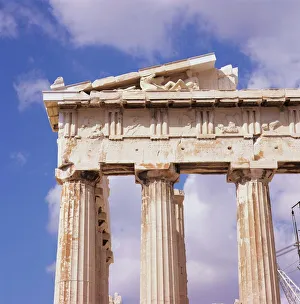 Patrimonio Imprime: Detalle del Partenón