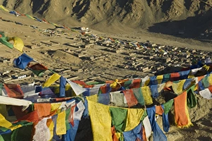 Buddhism In The Himalayas Imprime: Prayer flags