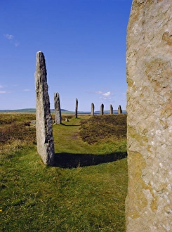 Orkney Scotland Imprime: Ring of Brogar