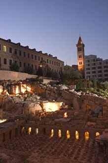 Middle East Ruins Imprime: Roman Baths