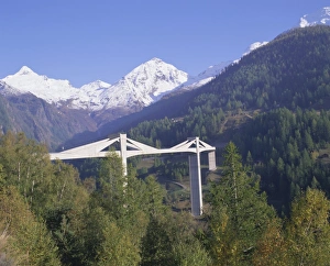 Swiss Alps Travel Destination Imprime: Simplon Pass