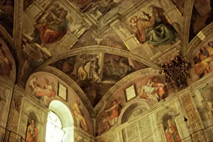 Impresiones de Capilla Sistina, Vaticano,Roma,Lacio(Italia),Europa Roma Imprime: Capilla Sistina