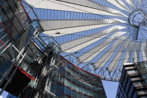 Berlin Tourist Attractions Map Imprime: Sony Centre