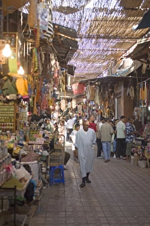 African City Life Imprime: Souk, Marrakech