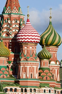 Patrimonio Imprime: La Catedral de San Básil en la Plaza Roja Patrimonio Mundial de la UNESCO Moscú Rusia Europa