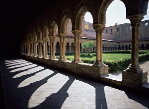 Palermo Sicily Landmarks Imprime: Sunlight and shadows