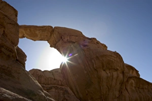 Desert Scenery Photography Imprime: Suns rays