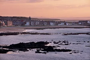 United Kingdom Coast Imprime: Sunset