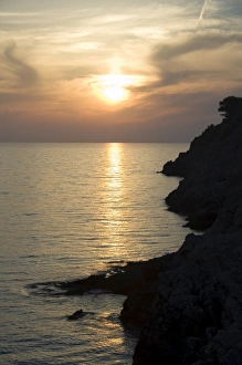 Ionian Islands Beaches Imprime: Sunset, Assos