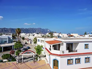 Kos Island Greece Imprime: Townscape, elevated view, Kardamaina