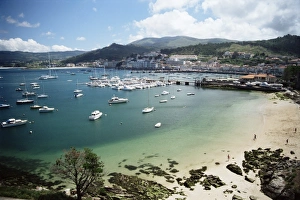 European Beach Photography Imprime: View of beach