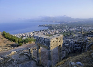 Sicily Coastline Imprime: View of the coast