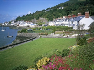 Gwynedd Wales Landscape Imprime: View from Commando Memorial Gardens