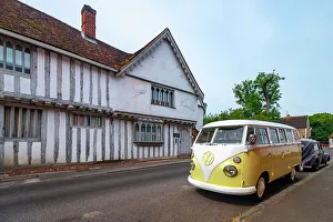 European Road Trip Destinations Imprime: VW Type 2 Split Screen Camper Van