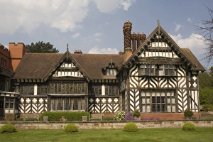 West Midlands Architecture Imprime: Wightwick manor, Wolverhampton, West Midlands, England, United Kingdom, Europe