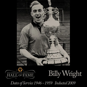Wolves FC History Imprime: Billy Wright