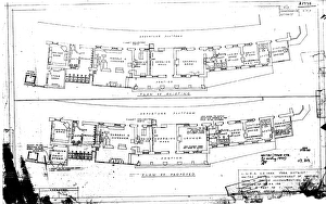 British Railways Past Imprime: L. N. E. R. N. E. Area - York District - Whitby Station - Improvement of Waiting Room & Office Accommodation (1937)