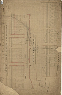 Old Railway Station Designs Imprime: LB3