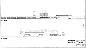 Historic Railway Stations UK Imprime: Wolverhampton High Level Station, South and West elevations [n. d. ]