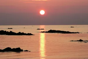 Guernsey Sunset Imprime: Sunset