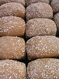 Brown Bread Photography Imprime: Brown bread rolls