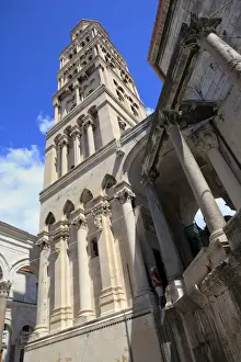 Split Cathedral Bell Tower Imprime: Bell tower of the cathedral, Split, Split-Dalmatia county, Croatia