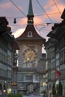 Berner Oberland Tourism Imprime: Clock tower