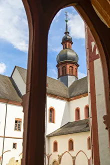 German Historical Landmarks Imprime: Kloster Eberbach (Eberbach Monastery), Eichberg, Rhineland-Palatinate, Germany