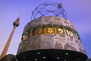 Alexanderplatz Landmark Imprime: Universal clock