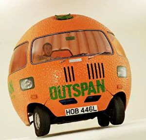 Classic British Cars Imprime: 1972 Mini Outspan