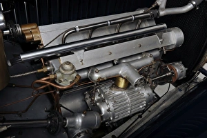 Classic French Automobiles Imprime: Bugatti type 55