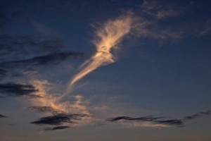 Cirrus Cloud Formations Imprime: cirrus is the name given to high level clouds