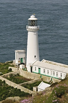 Holy Island Wales Imprime: View of lighthouse, South Stack Lighthouse
