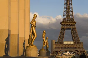Eiffel Tower France Imprime: Eiffel Tower from