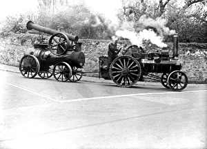 Vintage Steam Engine Photos Imprime: Marshall Steam Engine