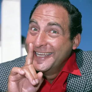 Vintage Television Images Imprime: Sid Caesar, 1950s