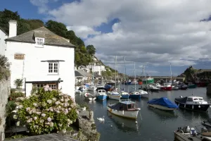 Cornish Coastline Images Imprime: Polperro Cornwall