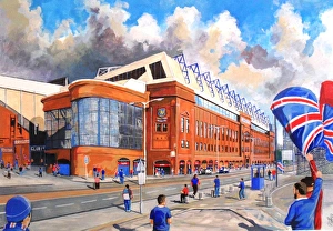 Estadio Ibrox Arte Finos - Rangers Club de Fútbol