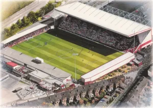 Gresty Road Art - Crewe Alexandra