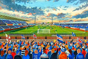 Estadio Windsor Park Arte de Bellas Artes - Irlanda del Norte & Linfield FC