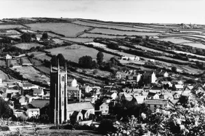Vista de Combe Martin, Devon.