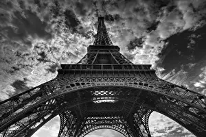 French Landmark Photography Imprime: Eiffel tower