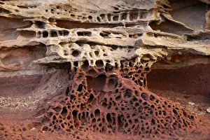 Northern Territory Landscapes Imprime: Sandstone structure, Eagle Gorge