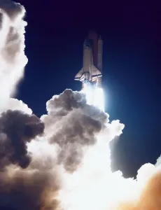 Australian Space Photography Imprime: Launch of the Space shuttle