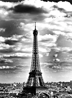 Eiffel Tower Architecture Imprime: Tour Eiffel
