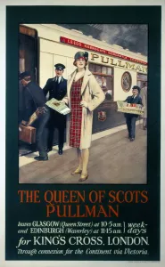 Septimus E Scott Artwork Imprime: The Queen of Scots Pullman, Pullman Compa