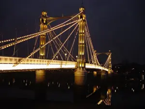 Albert Bridge London Imprime: Albert Bridge