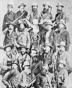 Vintage Military Images Imprime: Boer Commandos Posing Together