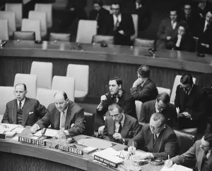 International Diplomacy Imprime: UN Delegates in Session